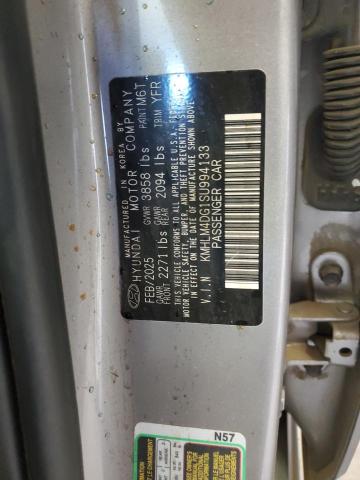 2025 HYUNDAI ELANTRA SEL SPORT KMHLM4DG1SU994133