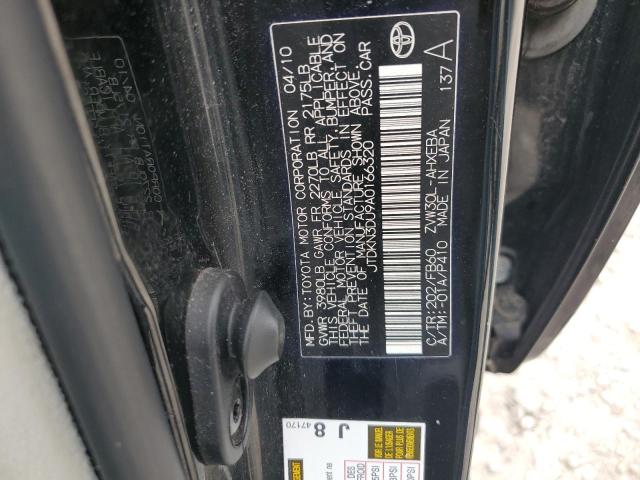 2010 TOYOTA PRIUS - JTDKN3DU9A0166320