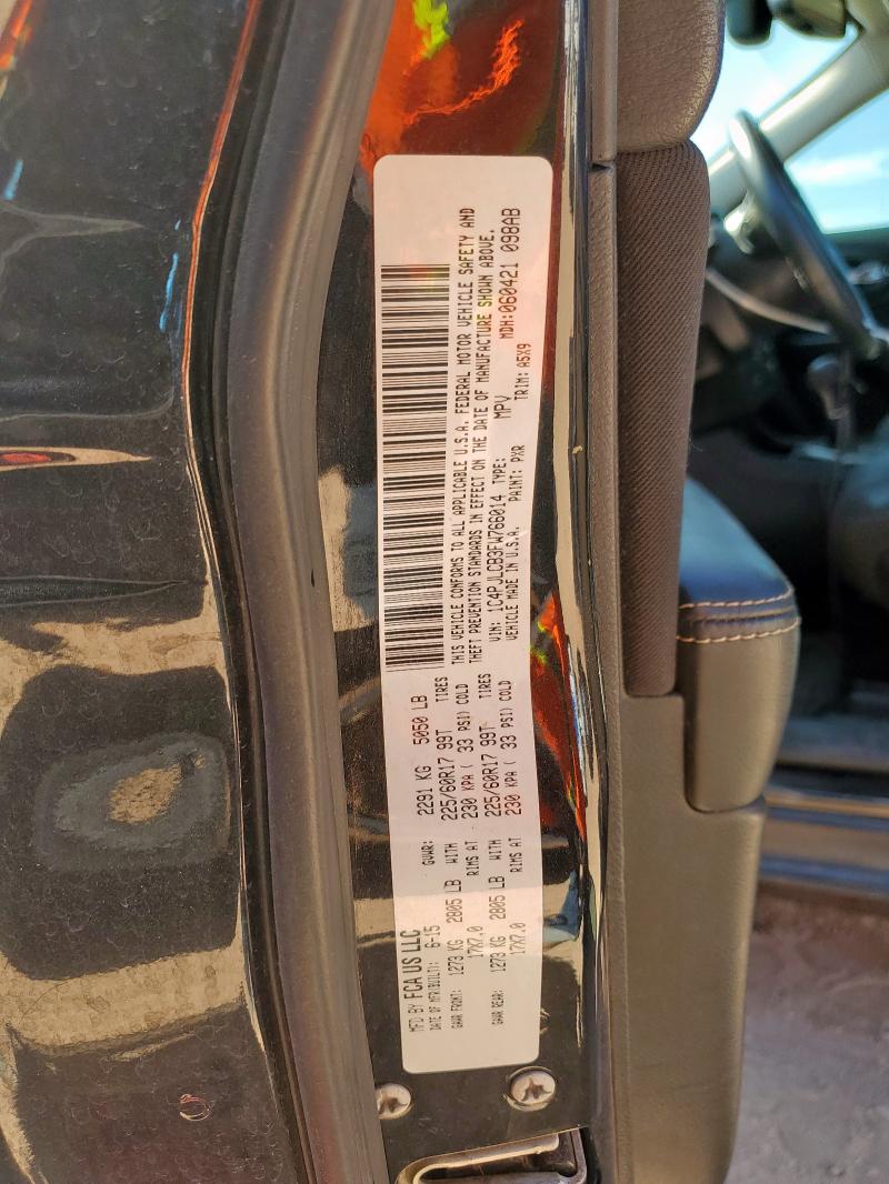 2015 JEEP CHEROKEE L - 1C4PJLCB3FW766014