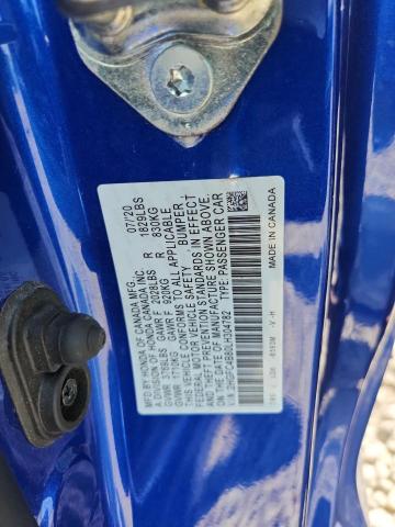2020 HONDA CIVIC SPOR - 2HGFC4B80LH304782
