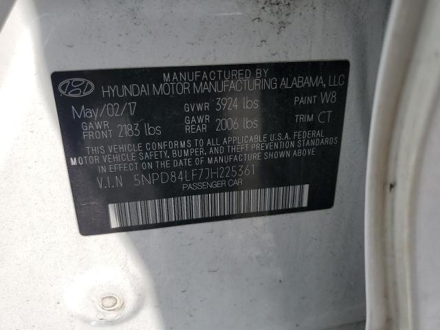 2018 HYUNDAI ELANTRA SE 5NPD84LF7JH225361