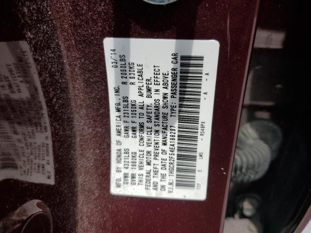 2014 HONDA ACCORD SPO - 1HGCR2F54EA188297