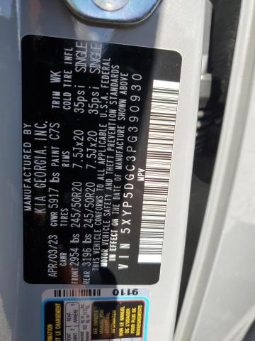 2023 KIA TELLURIDE 5XYP5DGC3PG390930