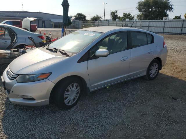 HONDA INSIGHT LX 2010 silver hatchbac hybrid engine JHMZE2H5XAS032396 photo #1