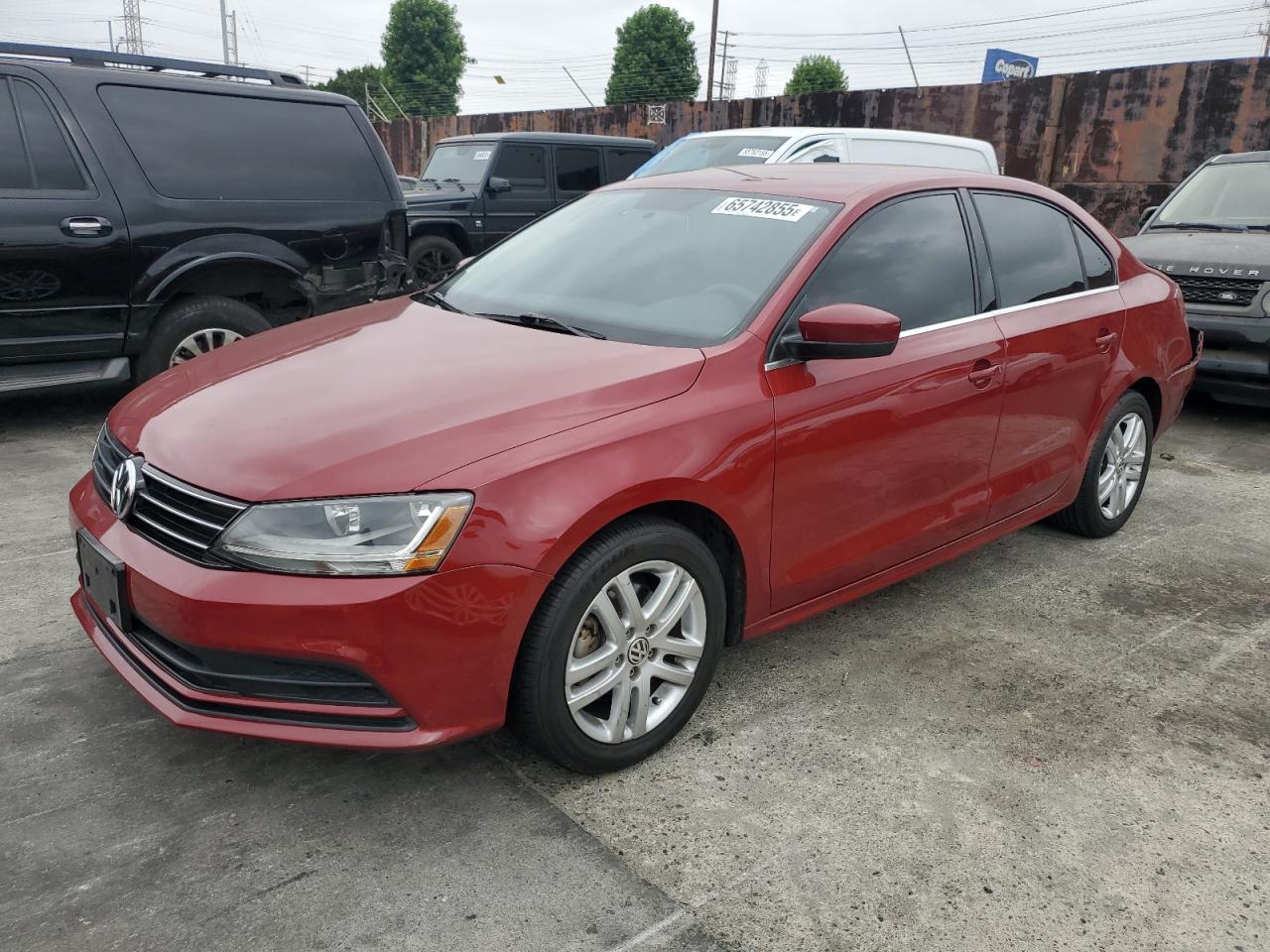 Lot #3234576059 2017 VOLKSWAGEN JETTA S