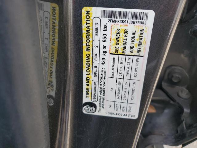 2018 FORD EDGE TITAN 2FMPK3K91JBB75083