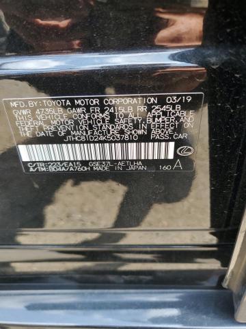 2019 LEXUS IS 300 JTHC81D24K5037810