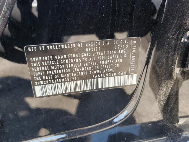 2014 VOLKSWAGEN JETTA BASE - 3VW2K7AJ5EM357291