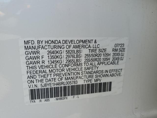 2024 ACURA MDX TECHNO 5J8YE1H46RL005783
