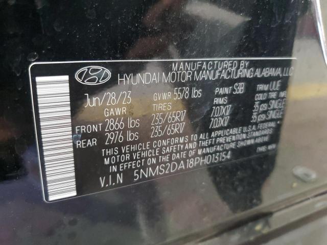 2023 HYUNDAI SANTA FE B 5NMS2DA18PH013154