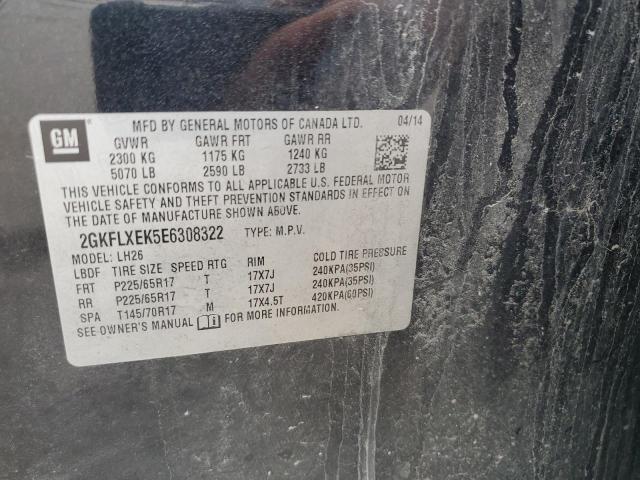 2014 GMC TERRAIN SL - 2GKFLXEK5E6308322
