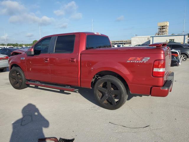 FORD F150 SUPER 2008 red  flexible fuel 1FTPW12V68KC88652 photo #3