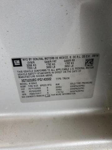 2015 GMC SIERRA K15 - 3GTU2UEC1FG143582