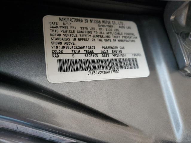2017 NISSAN ROGUE SPOR - JN1BJ1CR3HW113507