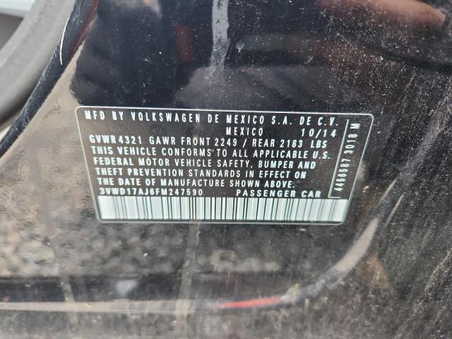 2015 VOLKSWAGEN JETTA SE 3VWD17AJ6FM247590