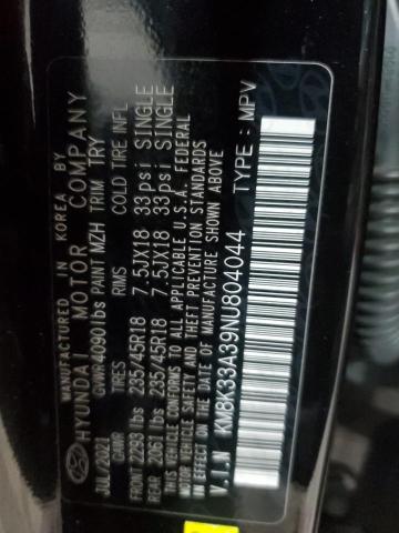 2022 HYUNDAI KONA N LIN KM8K33A39NU804044