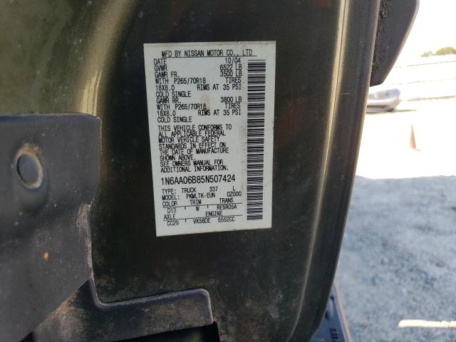 2005 NISSAN TITAN XE #3197050846