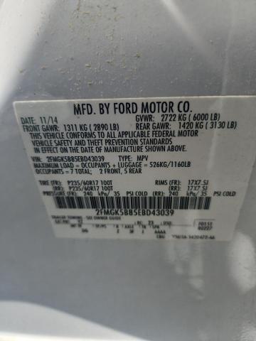 2014 FORD FLEX SE - 2FMGK5B85EBD43039
