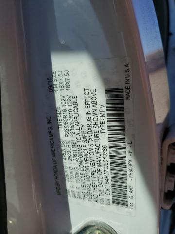2016 ACURA RDX 5J8TB4H37GL013786