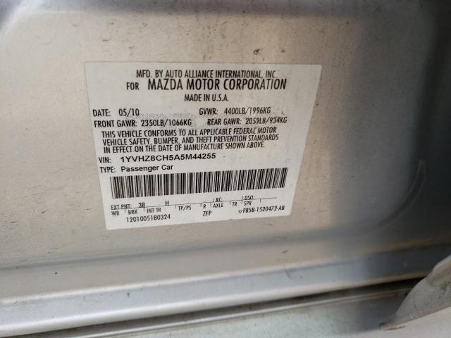 2010 MAZDA 6 I - 1YVHZ8CH5A5M44255