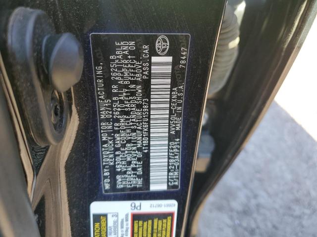 2015 TOYOTA CAMRY HYBR - 4T1BD1FK6FU159873