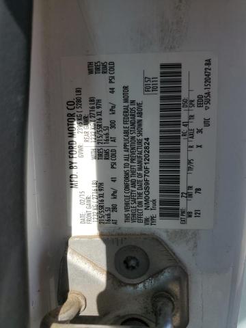 2015 FORD TRANSIT CO - NM0GS9F70F1202824