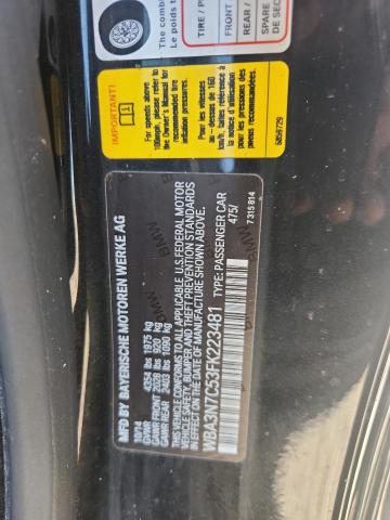 2015 BMW 428 I WBA3N7C53FK223481