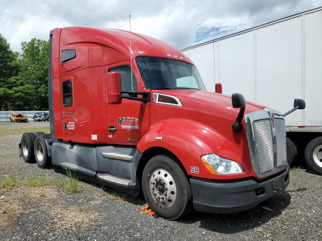 Lot #3315724416 2020 KENWORTH CONSTRUCTI