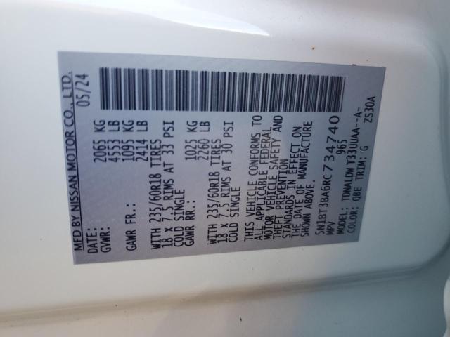 2024 NISSAN ROGUE SV - 5N1BT3BA6RC734740
