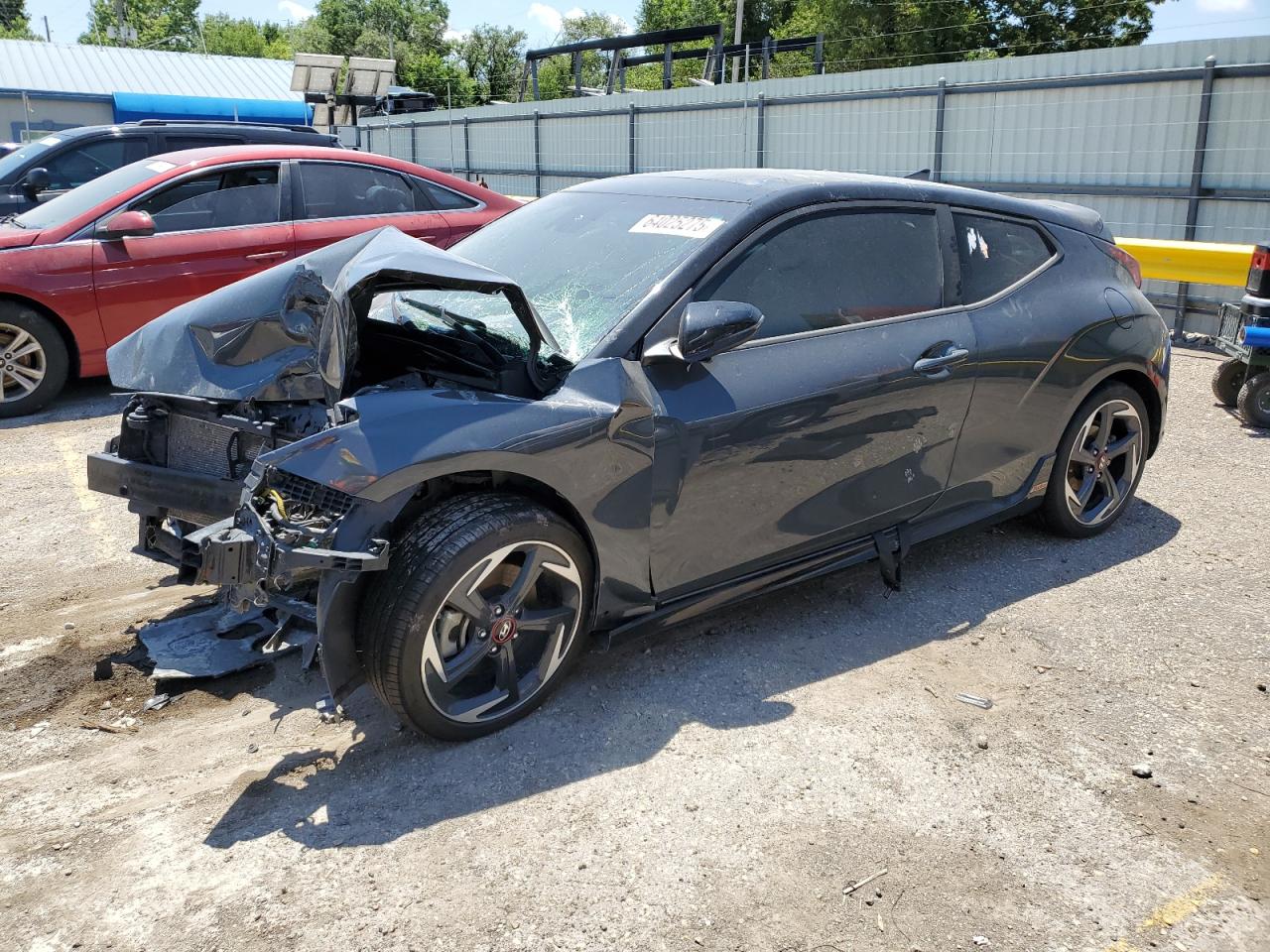 Lot #3227553653 2020 HYUNDAI VELOSTER TURBO