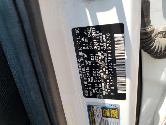 2017 KIA SORENTO LX - 5XYPG4A57HG187870
