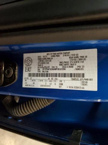 2021 FORD F150 SUPER - 1FTFW1E86MFB32356