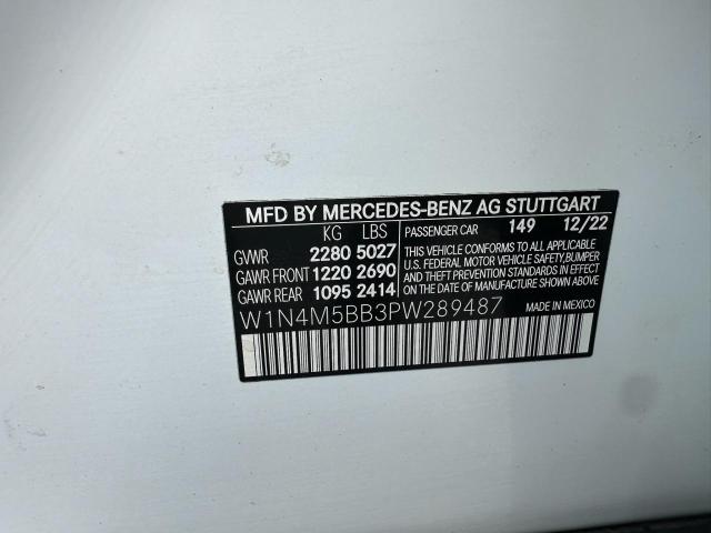 2023 MERCEDES-BENZ GLB AMG 35 W1N4M5BB3PW289487