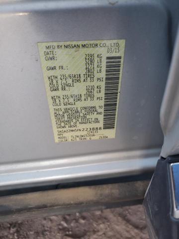2015 NISSAN MURANO S 5N1AZ2MH5FN223888