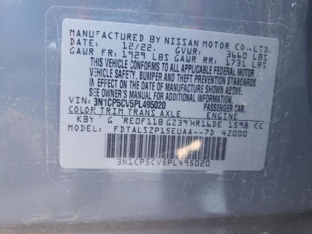 2023 NISSAN KICKS SV 3N1CP5CV5PL495020