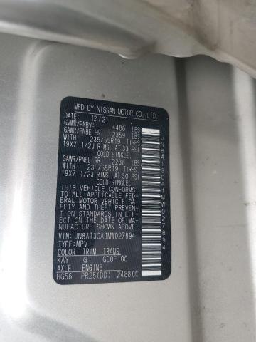 2021 NISSAN ROGUE SL #3292383291