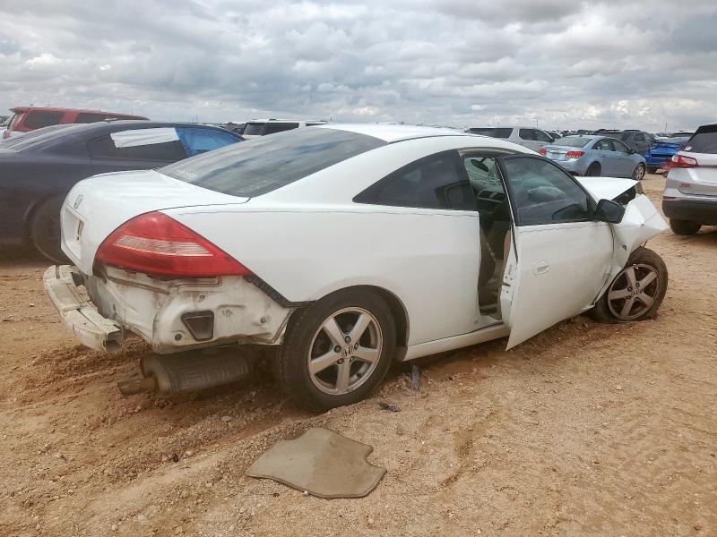 HONDA ACCORD EX 2003 white  gas 1HGCM72653A033460 photo #4