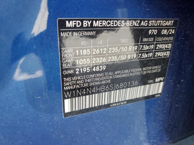 2025 MERCEDES-BENZ GLA 250 4M W1N4N4HB6SJ680136
