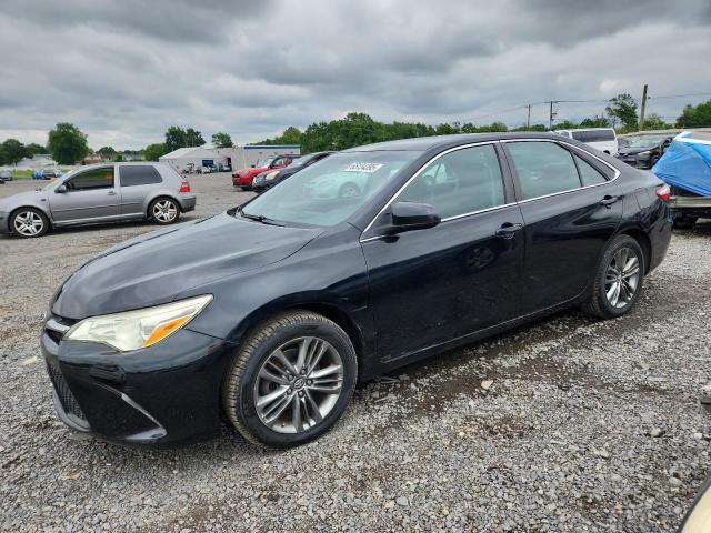 TOYOTA CAMRY LE 2017 black sedan 4d gas 4T1BF1FK5HU698059 photo #1