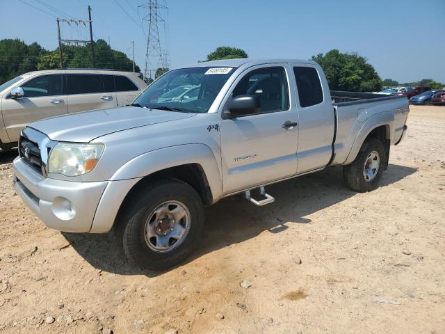 TOYOTA TACOMA ACC 2007 silver club cab gas 5TEUU42N07Z399914 photo #1