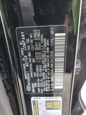 2021 HYUNDAI TUCSON LIM - KM8J33AL6MU342939