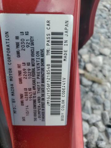 2015 MAZDA 6 TOURING JM1GJ1V56F1218548