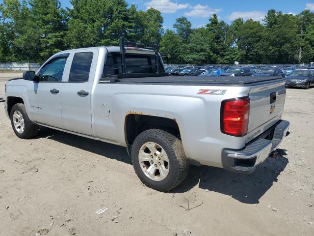 CHEVROLET SILVERADO 2014 silver 4dr ext gas 1GCVKREH3EZ260026 photo #3