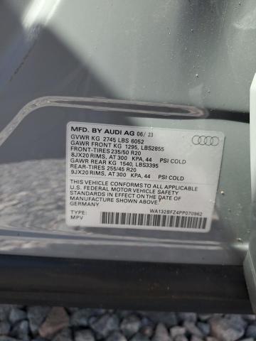 2023 AUDI Q4 E-TRON WA132BFZ4PP070962