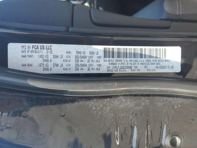 2016 JEEP GRAND CHER 1C4RJFJG6GC349482
