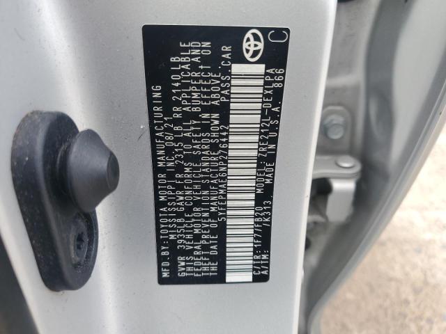2022 TOYOTA COROLLA LE 5YFEPMAE6NP276442
