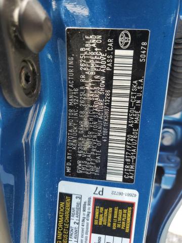 2017 TOYOTA CAMRY LE - 4T1BF1FK5HU713286