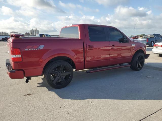 FORD F150 SUPER 2008 red  flexible fuel 1FTPW12V68KC88652 photo #4