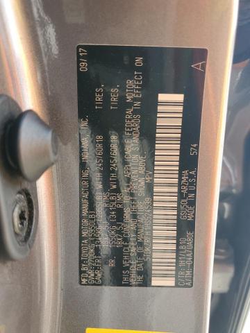 2017 TOYOTA HIGHLANDER 5TDKZRFH1HS524539