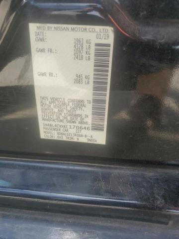 2019 NISSAN ALTIMA SR - 1N4BL4CVXKC170646